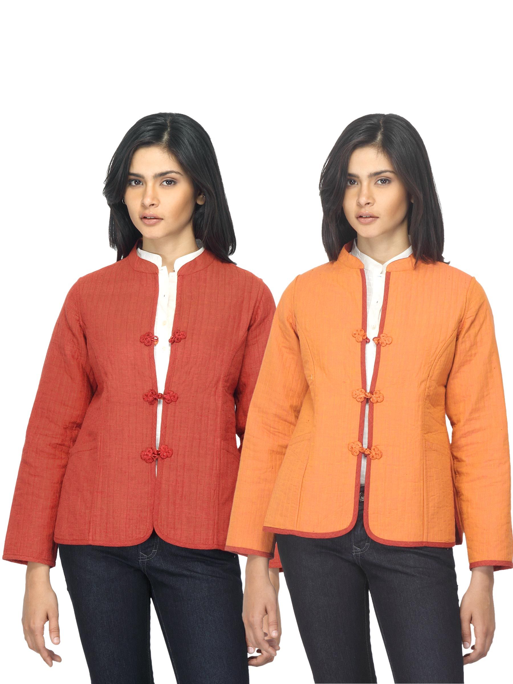 Fabindia Women Reversible Jacket