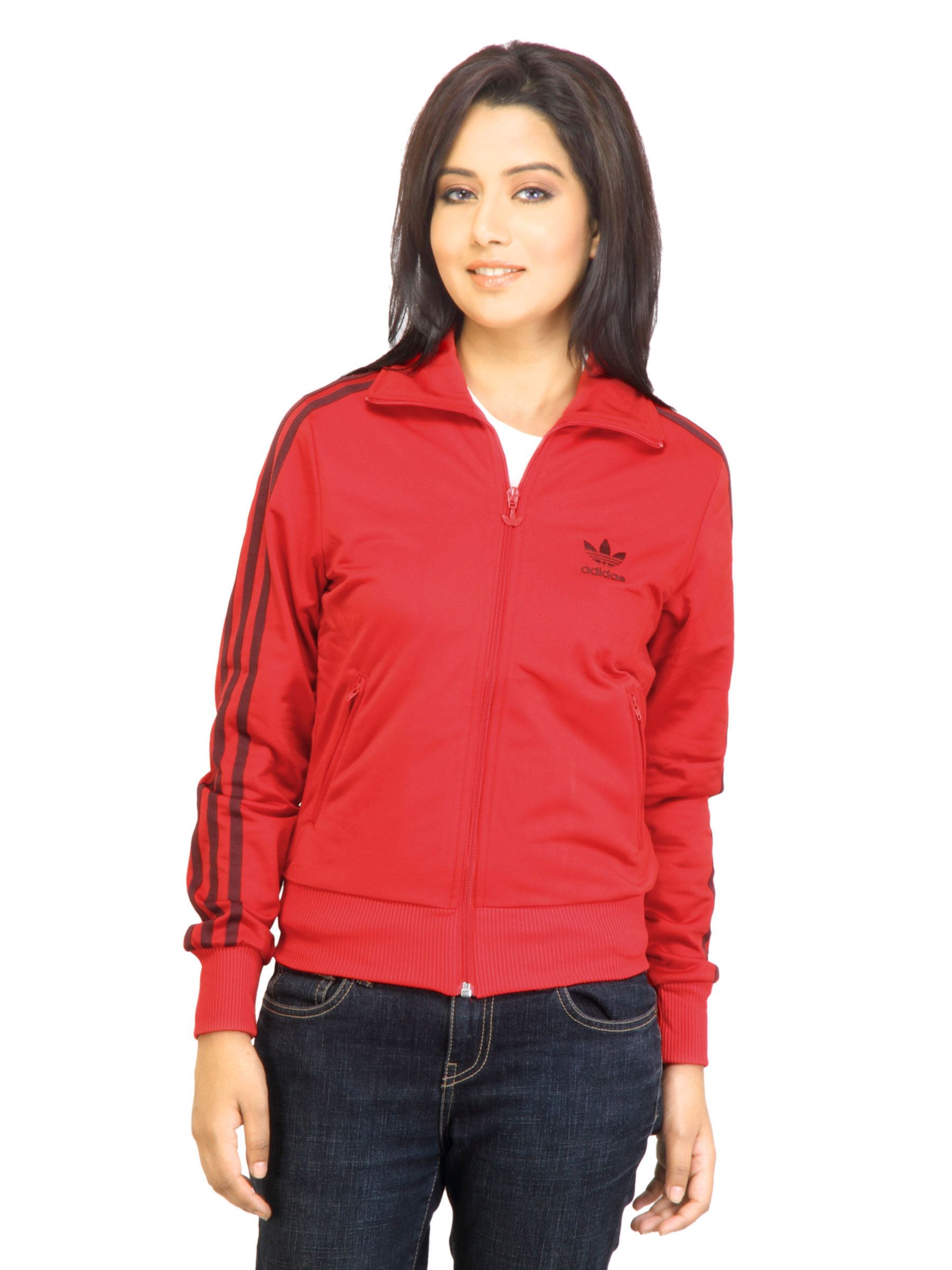 ADIDAS Originals Women Firebird Red Jacket