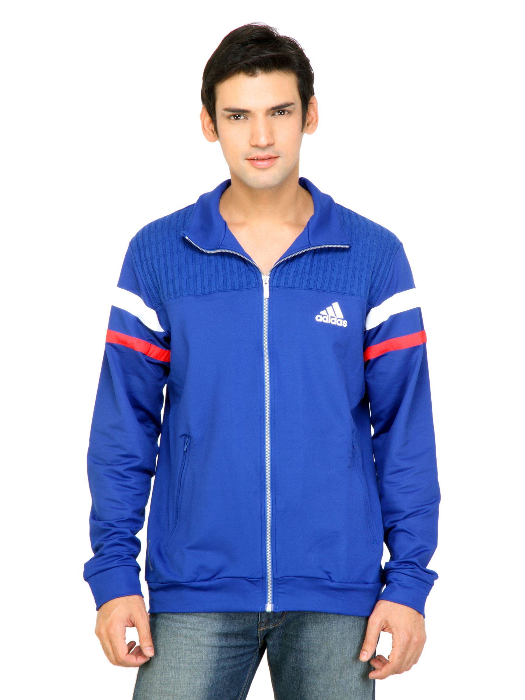 ADIDAS Men Blue Jacket 999