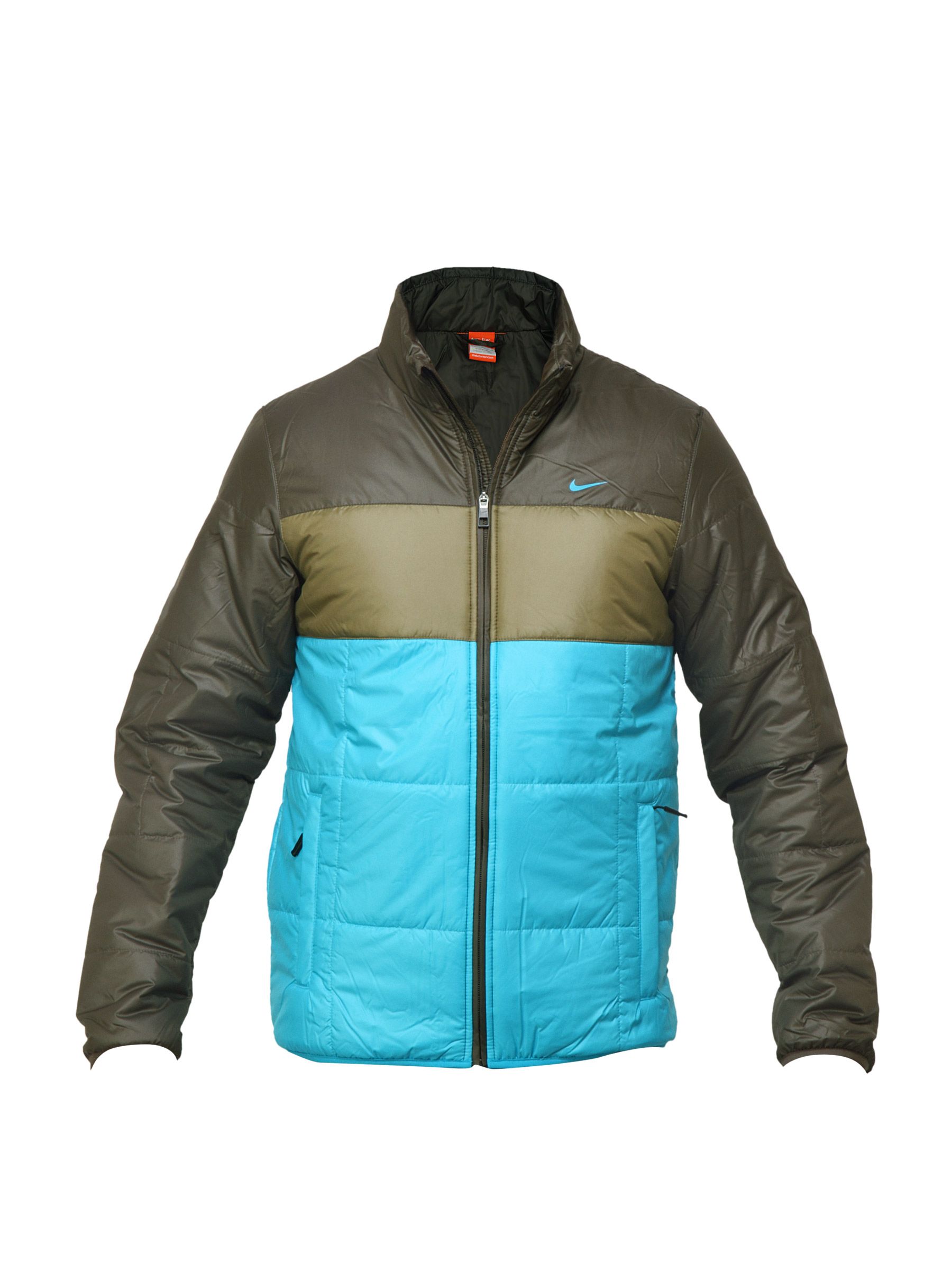 Nike Men Casual Olive Jacket